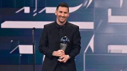 Messi gana el premio The Best al mejor futbolista de 2022