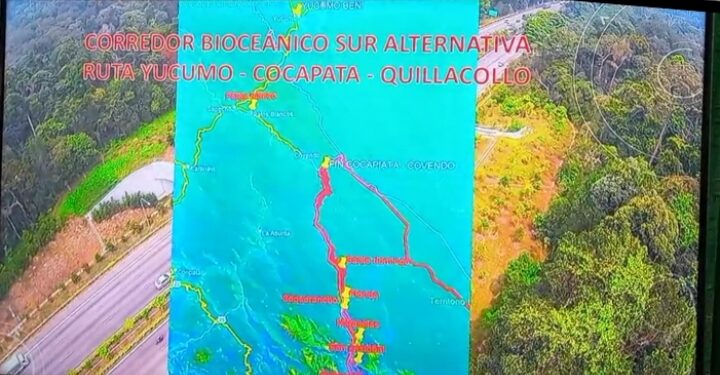 Beni proyecta carretera por zona andina sin atravesar el Tipnis
