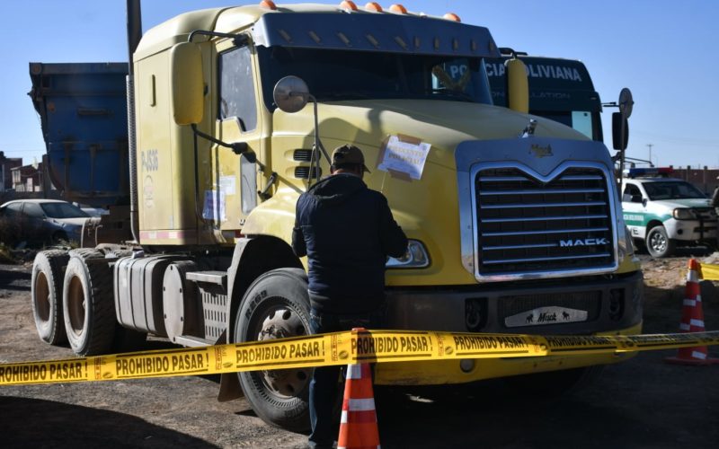 La Policía entrega a sus dueños el camión robado en Calama