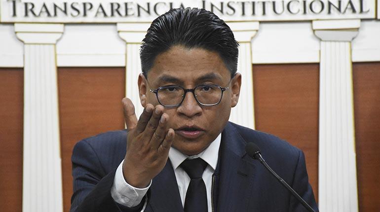Lima ratifica juicio contra Evo: “Me va a encantar litigar contra mil abogados”