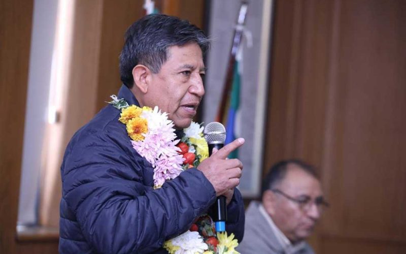 Choquehuenca cita al oficialismo y oposición a una reunión para encontrar ‘puntos de convergencia’ por las elecciones judiciales