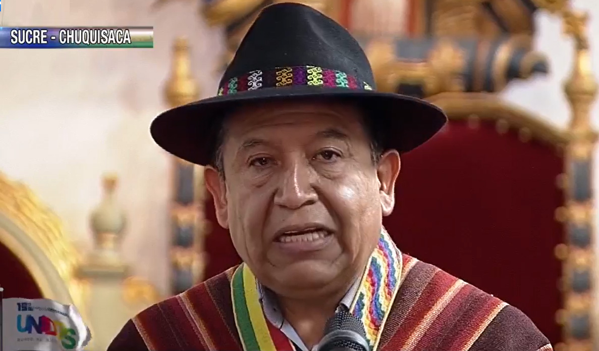 Choquehuanca: el 2025 será un año emblemático para superar las asimetrías