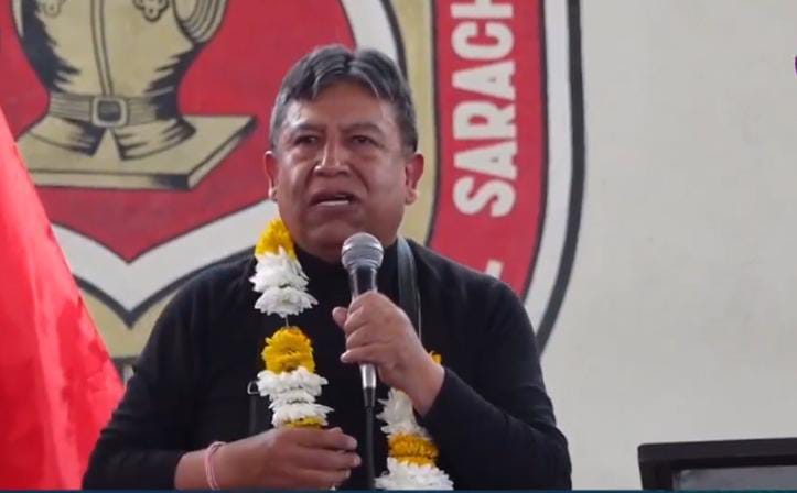Choquehuanca: El país está cansado de la división, necesitamos organizaciones unidas