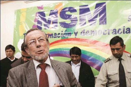 Juan Del Granado anuncia el retorno del MSM, organización que lideró por más de una década