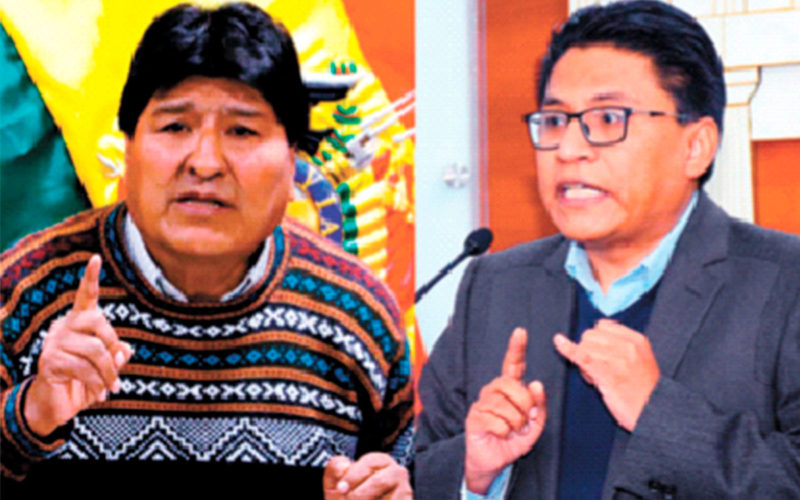 Morales y Lima afrontan una batalla aparte, con acusaciones