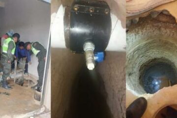 En Achocalla, cavaron un túnel para robar combustible de un ducto de YPFB
