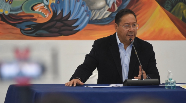 Presidente dijo al Grupo de Puebla que busca un candidato del MAS “aceptado” para 2025