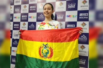 Natalia Méndez confirma la quinta medalla de oro de Bolivia en Sucre, la primera del ráquetbol