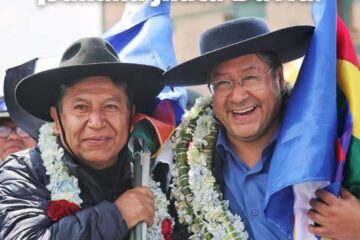 Arce resalta sabiduría y lucidez política del vicepresidente Choquehuanca en su natalicio