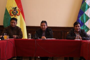 Choquehuanca exhorta al Tribunal Constitucional Plurinacional a brindar certeza al pueblo boliviano