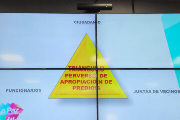 Arias denuncia ‘triángulo’ de ciudadanos, funcionarios y dirigentes que se apropiaron de 15 mil predios
