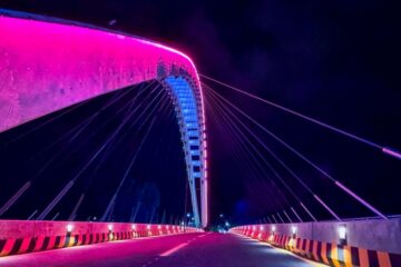 Tarija: Inician las pruebas de carga y luces en el puente 4 de Julio