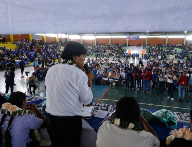 El evismo convoca a ampliado en Lauca Ñ para analizar la pausa de 72 horas