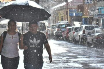 Pronostican lluvias y tormentas eléctricas en Navidad en cinco departamentos