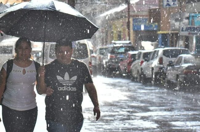 Pronostican lluvias y tormentas eléctricas en Navidad en cinco departamentos