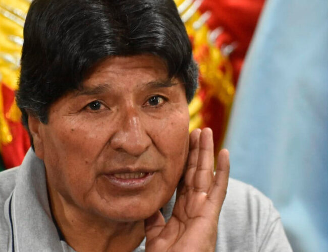 Evo Morales: ‘Busquemos quién nos acompañe en la candidatura’