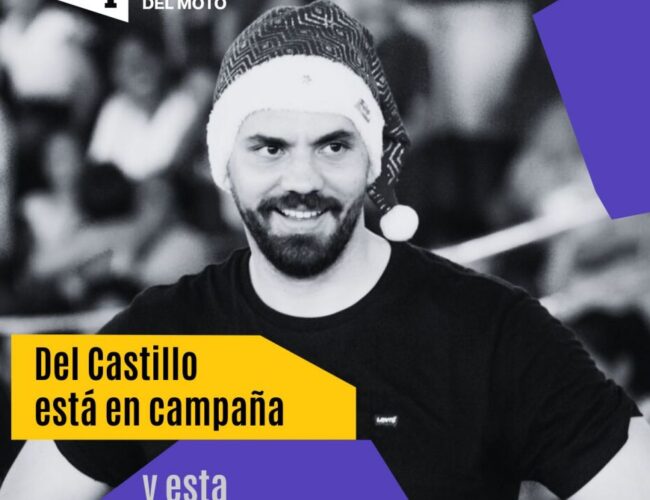 Del Castillo está en campaña y esta es su estrategia