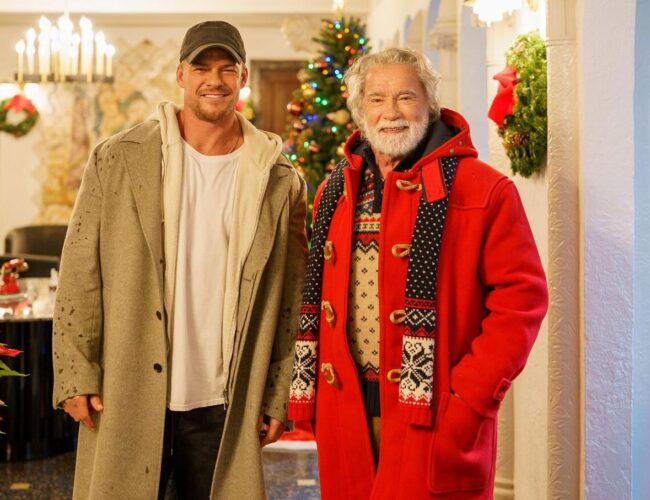 Schwarzenegger se convierte en Papá Noel para su nueva película navideña