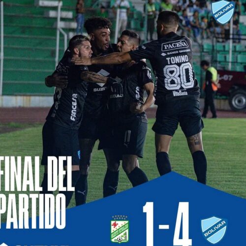 Bolívar golea a Oriente en Santa Cruz y es campeón del Clausura