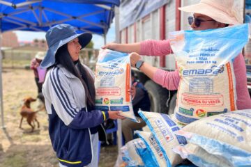 Emapa mantiene a Bs 50,50 la arroba de arroz “k’haja” y oferta a Bs 70 el “grano de oro”