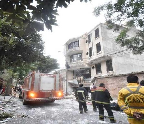 Acumulación de gas provocó la explosión en el Ministerio de Trabajo en Tarija