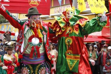 El Carnaval Paceño cierra este domingo con su tradicional Entierro del Pepino